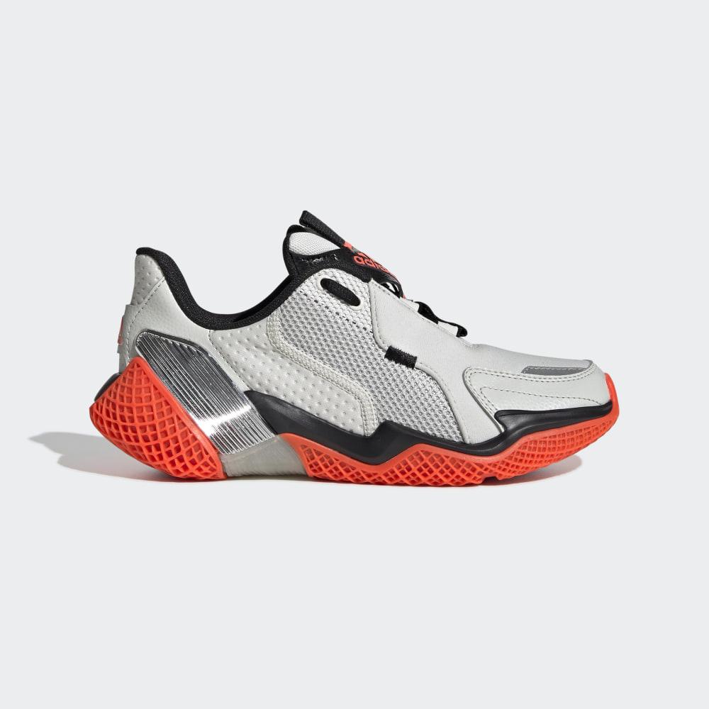 Adidasi Alergare Adidas 4UTURE Baieti Romania - Gri/Rosii/Negrii EG1766